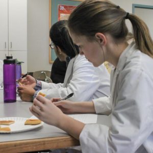 dietetics student lab