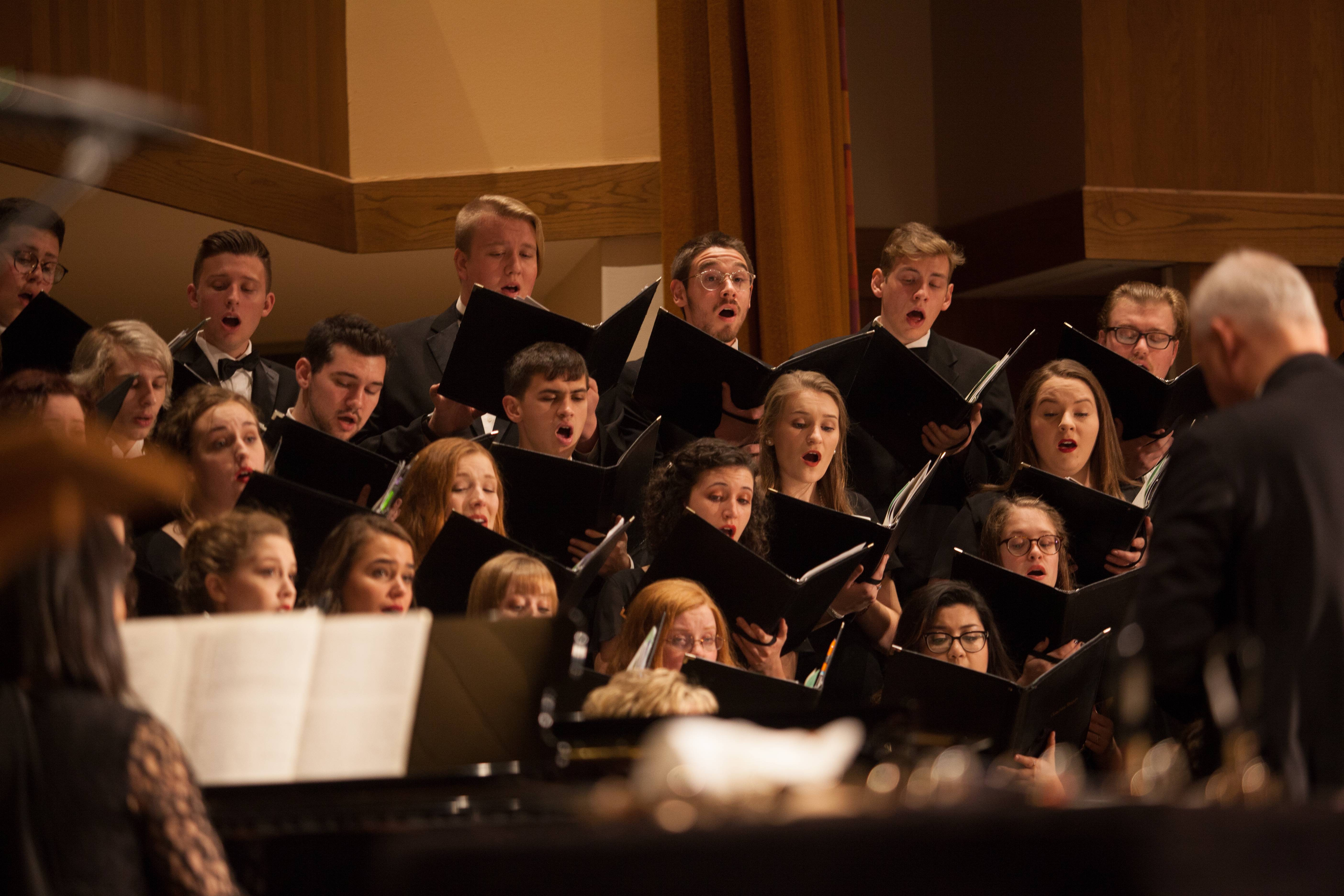 Service of Lessons and Carols at Ouachita Baptist University