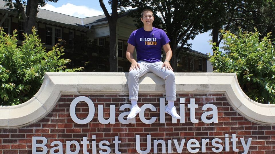 2020 Ouachita graduate Michael Burge